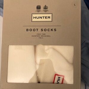 Hunter White Boot Socks Comfortable and Stylish